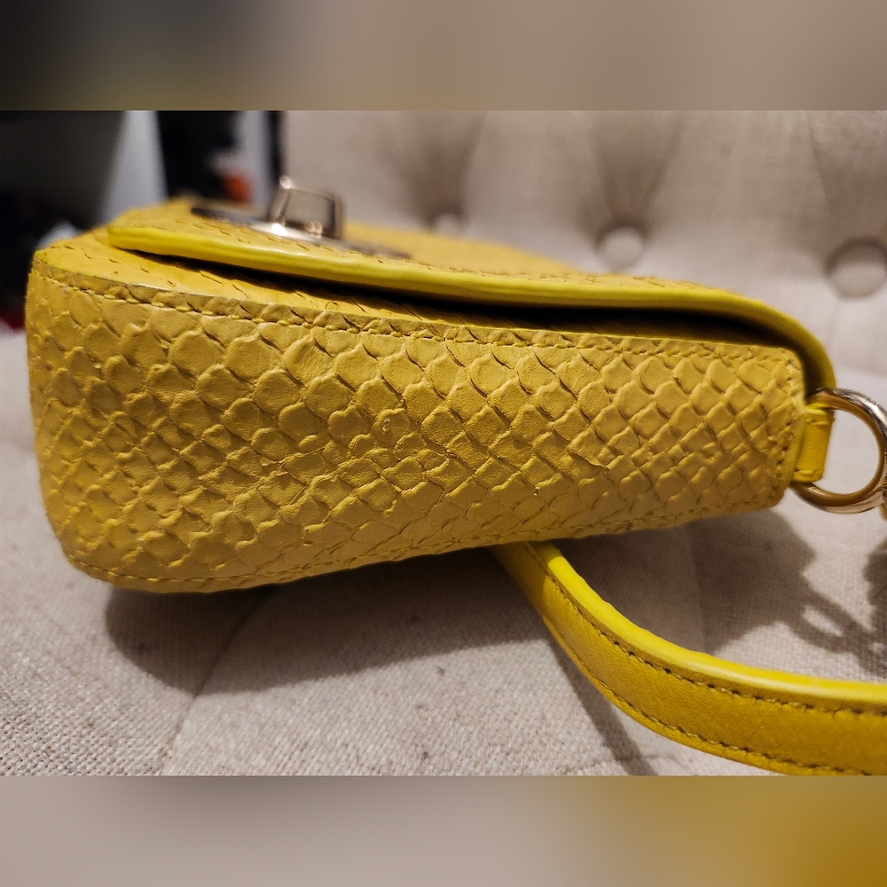 Coach Bundle Liv Crossbody In Python Embossed Lea… - image 5